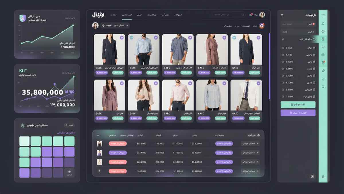 پنل فروشگاه اینترنتی